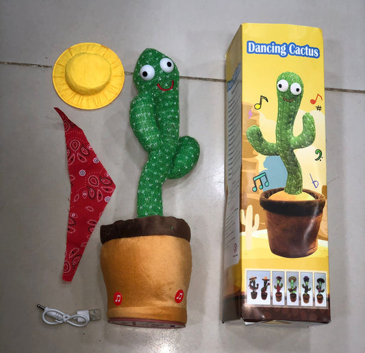 Dancing Cactus Plush – Singing, Talking & Recording Toy