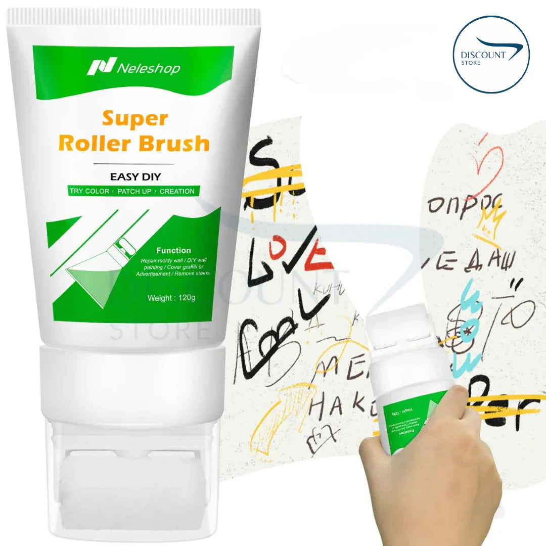 Refilable Repair Wall Paint Roller – Fix Cracks & Stains Easily