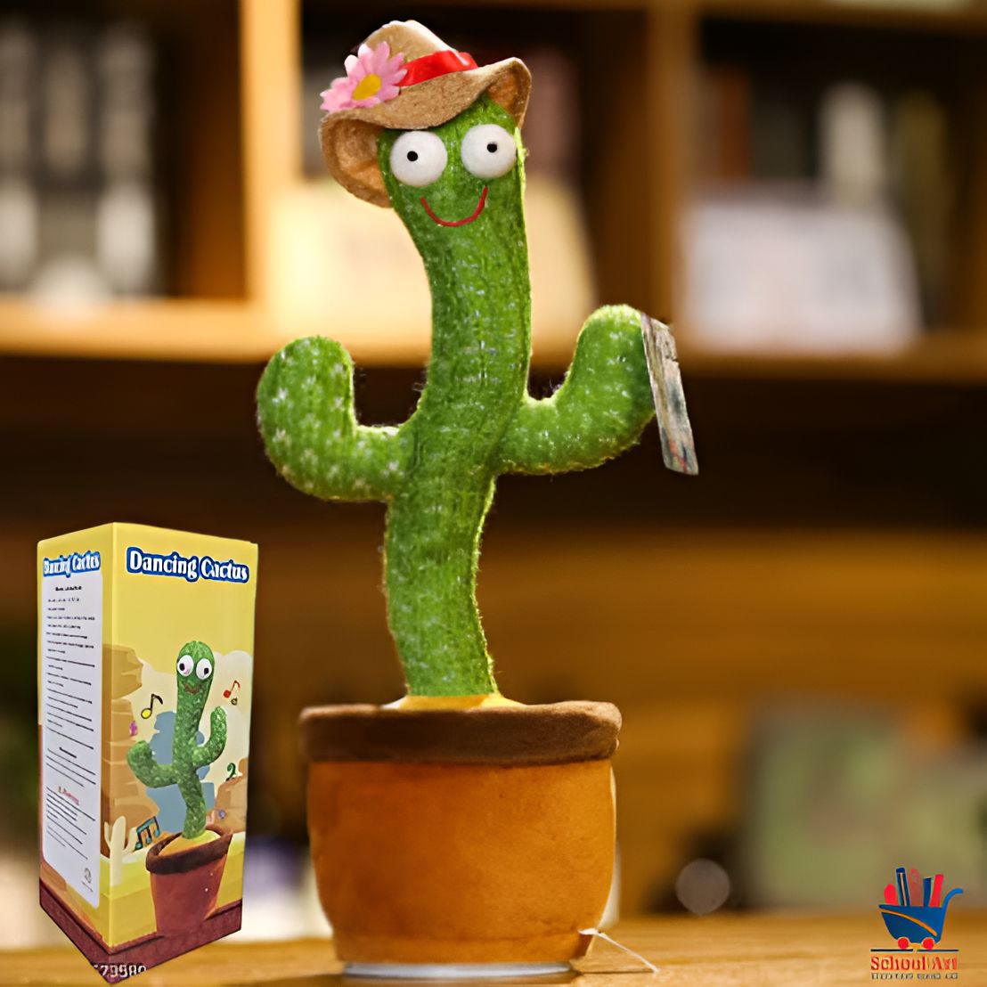Dancing Cactus Plush – Singing, Talking & Recording Toy