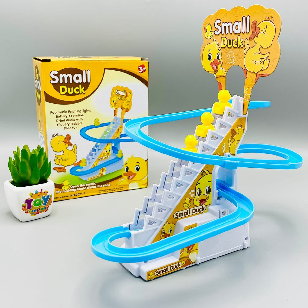 Kidology Duck Roller Coaster Slide Toy for Toddlers