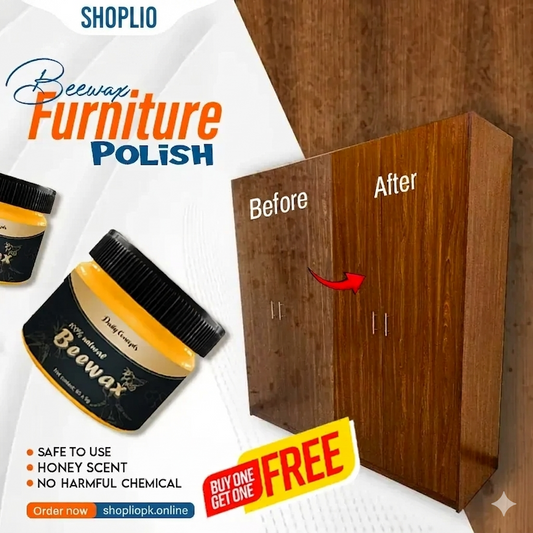 Buy 1 Get 1 Free 100% NATURAL BEEWAX HOUSEHOLD POLISHING