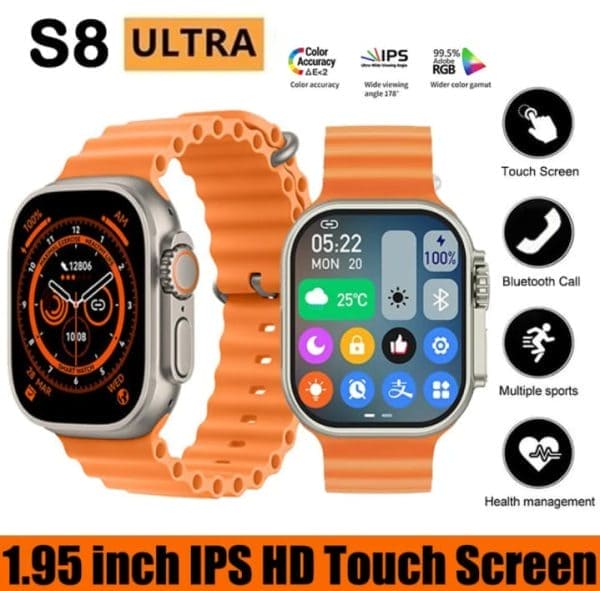 S8 Ultra Smart Watch - Hypermartpk