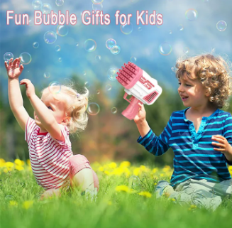 Automatic Bazooka Bubble Gun