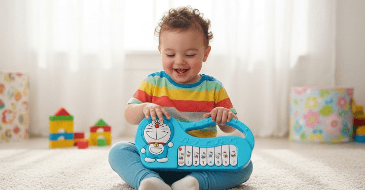 Doraemon Kids' Educational Musical Piano