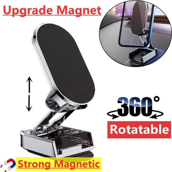 Magnetic Car Phone Holder – Universal Smartphone Mount for iPhone, Xiaomi, Huawei, Samsung, and GPS Support