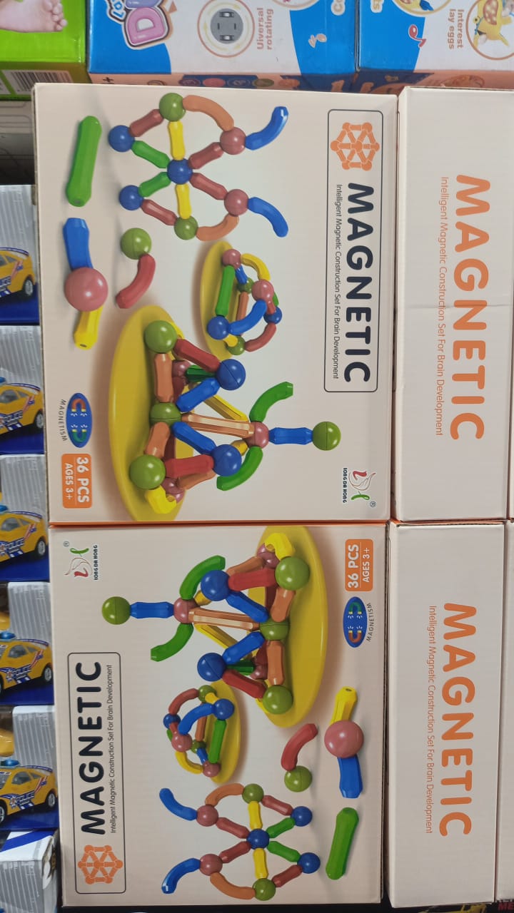 Magnetic STEM Building Blocks | 36 PCS Kids Learning Toy