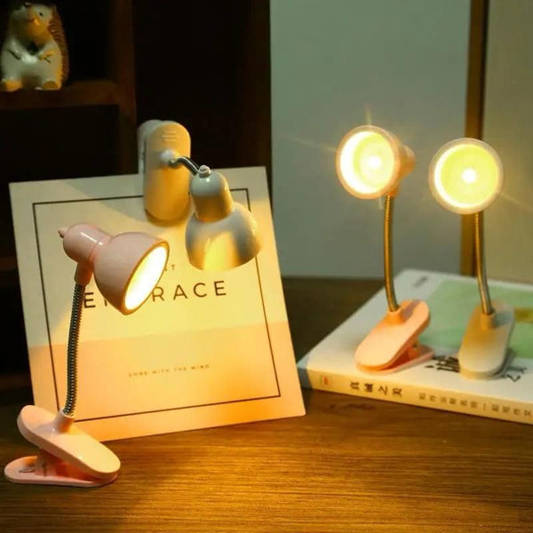 Mini LED Book Light – Clip-On, Portable, Eye-Friendly for Reading & Travel!