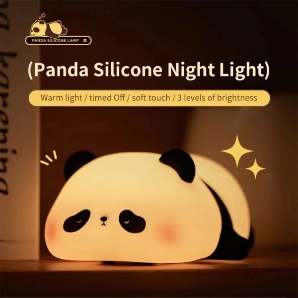 Rechargeable Panda LED Kids' Night Light