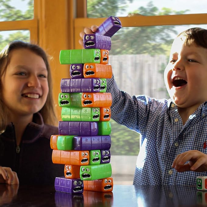 Wobbly Worms Balance Tower – Kids Stacking Game